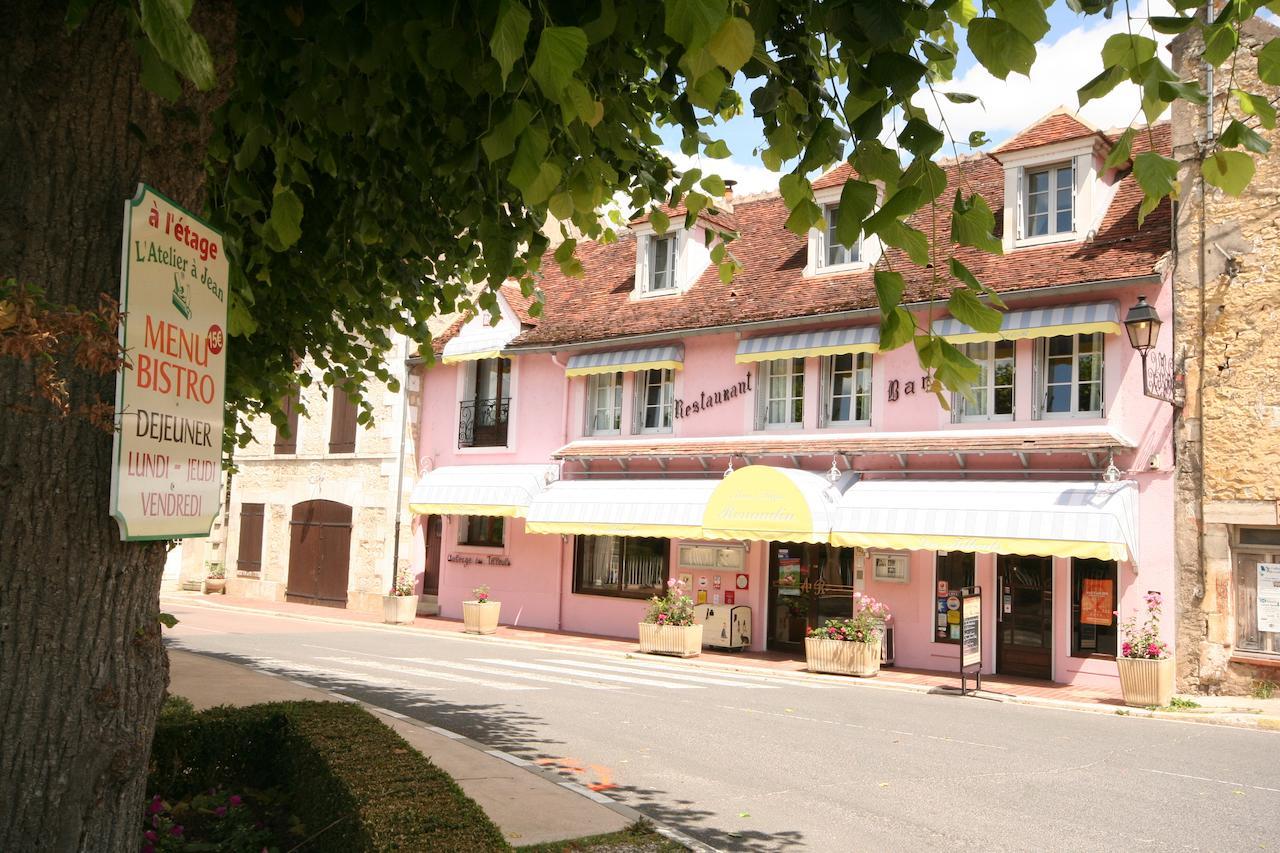 Auberge Les Tilleuls Vincelottes Exteriör bild