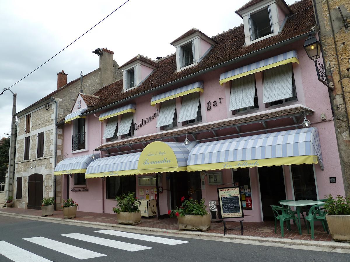 Auberge Les Tilleuls Vincelottes Exteriör bild